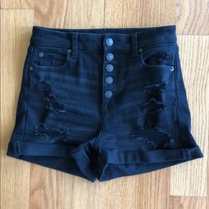 American Eagle Black Shorts